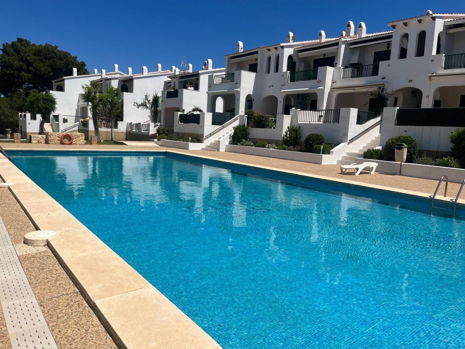 Apartamento Coach House By Som Menorca Son Parc Exterior foto