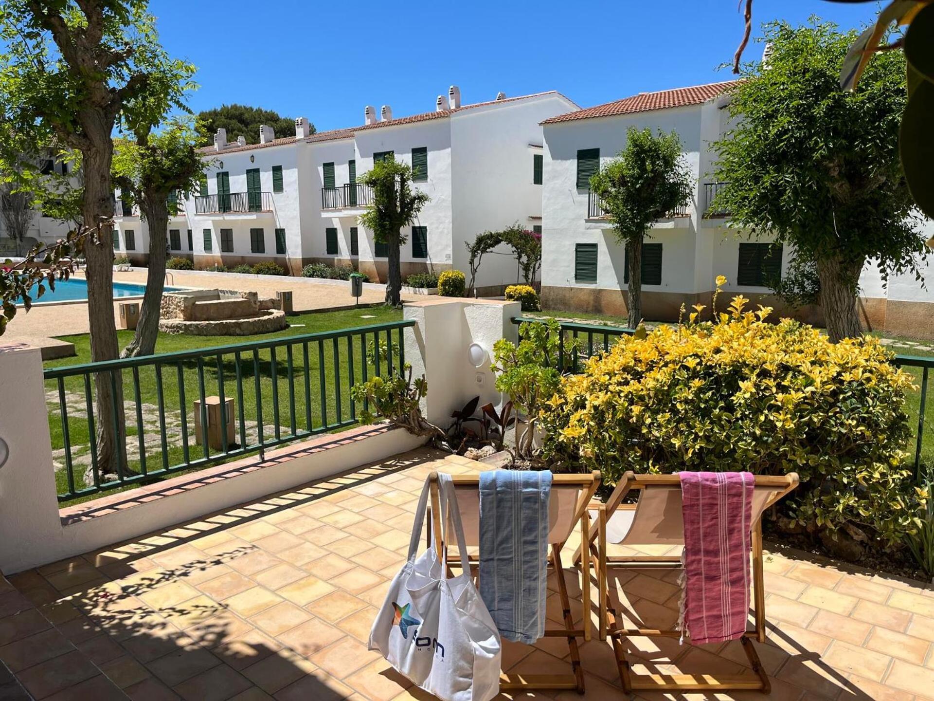 Apartamento Coach House By Som Menorca Son Parc Exterior foto