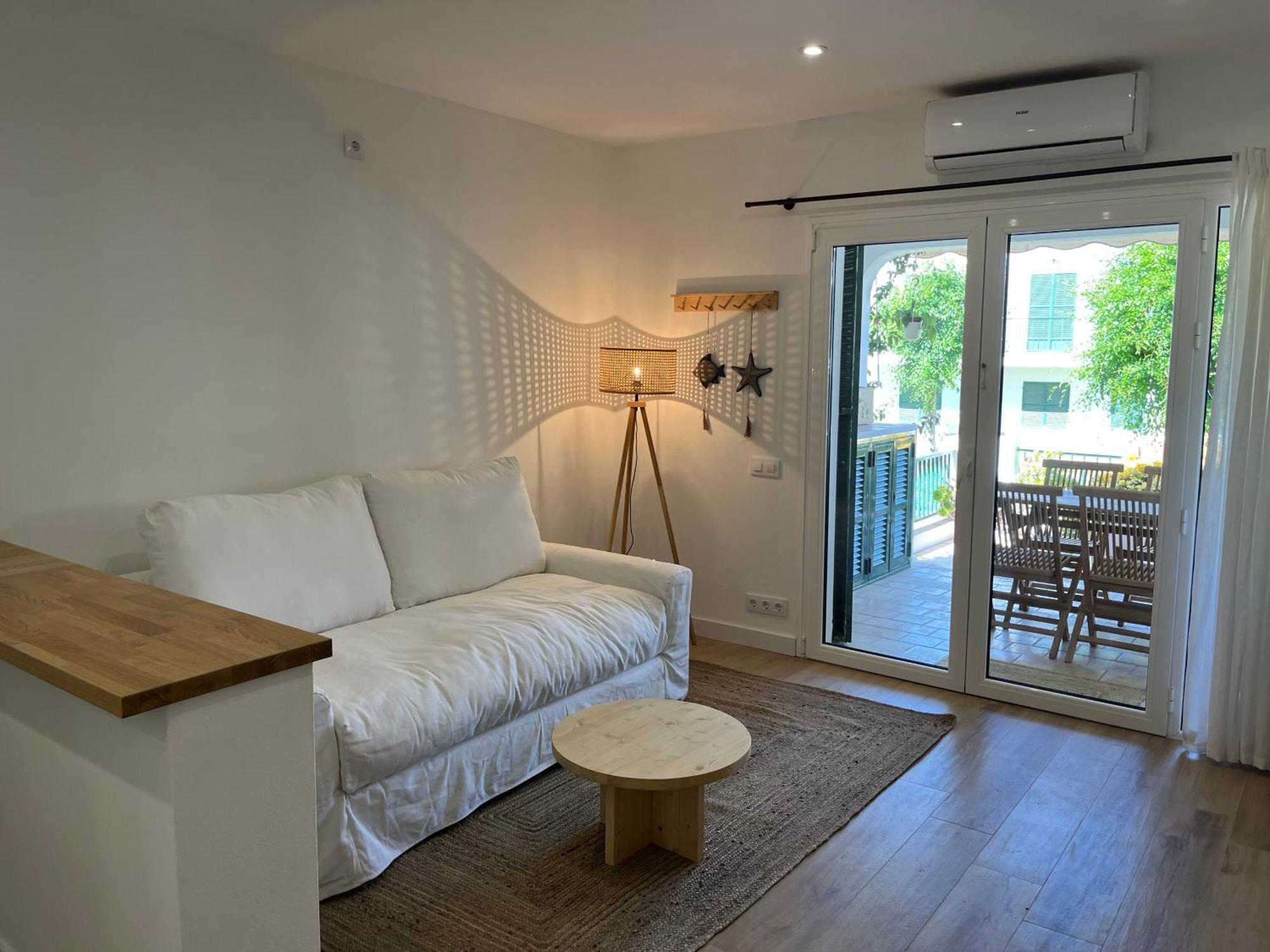 Apartamento Coach House By Som Menorca Son Parc Exterior foto